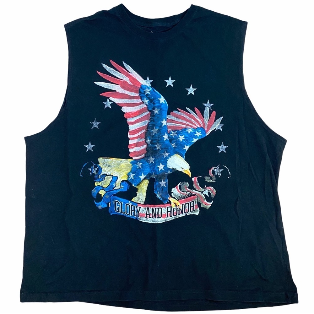 FADED GLORY T-Shirt Glory and Honor Size XXL